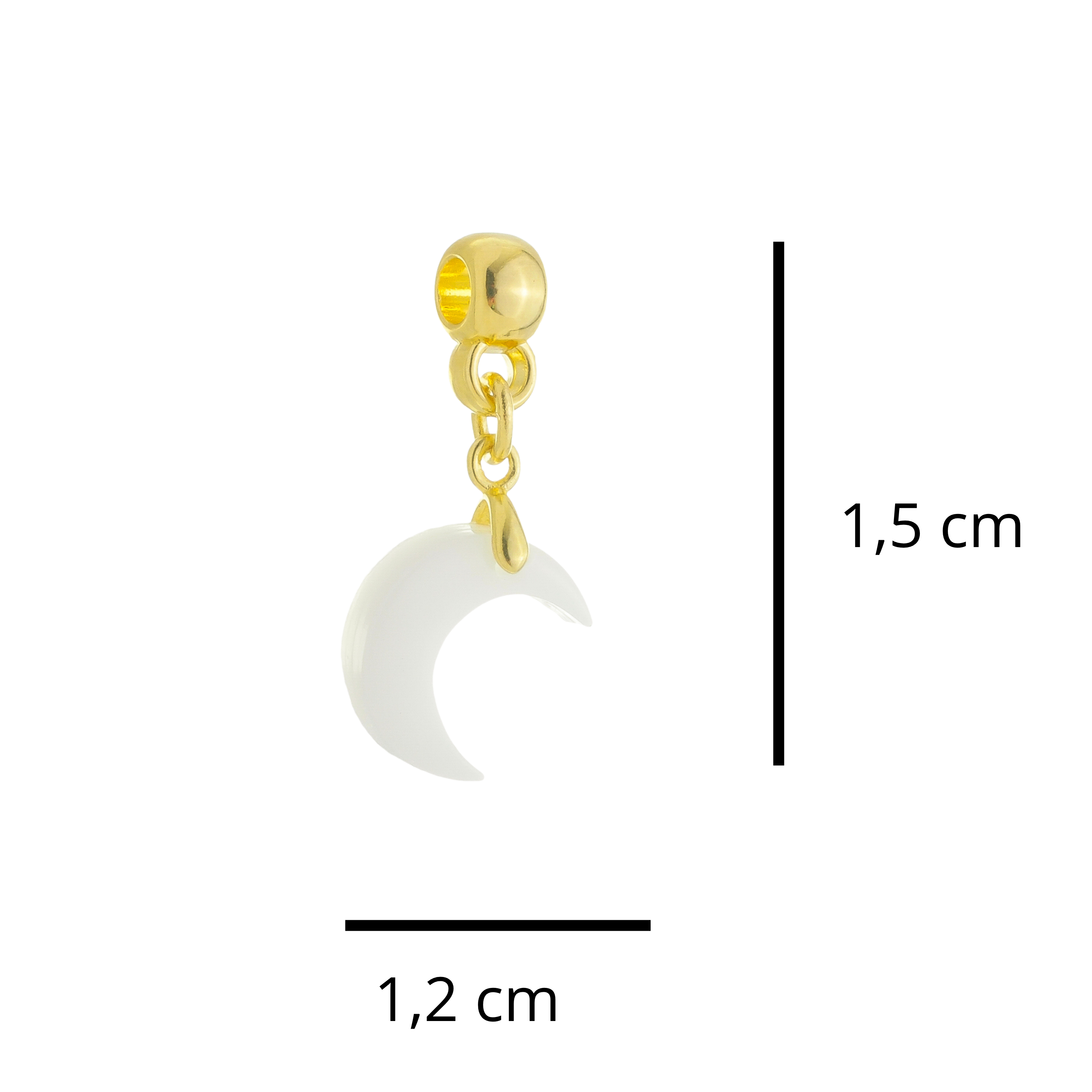 Mini Lua com Coração de Mãe