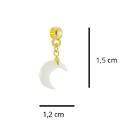 Mini Lua com Coração Rubi