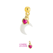Mini Lua com Coração de Mãe